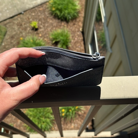 Kate Spade Lola Glitter Large Card Holder Slim Wallet - Picture 3 of 6